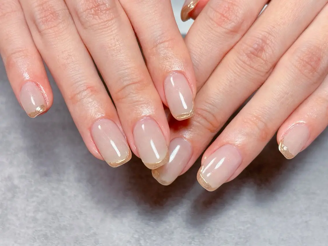 ネイル アートネイル 桜ネイル フラワーネイル マグネットネイル ニュアンスネイル ハンドネイル ハンドケア 💫ゆか_ Nailartistのネイルデザイン