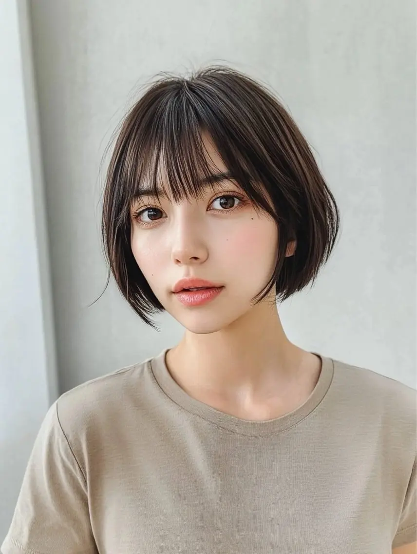 ショート カット 保子 祐里香のヘアスタイル