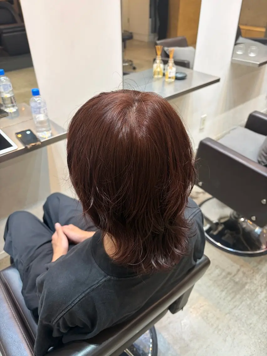 ショート カラー メンズ 透明感カラー ヘアカラー arc表参道/ nanakoのヘアスタイル