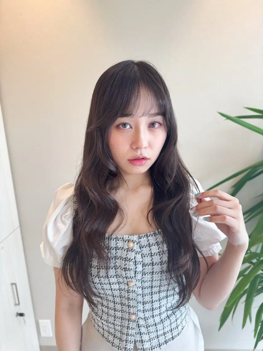 ロング カラー カット ヘアカラー トリートメント ヘアセット ✂️似合わせの魔術師 石田一樹✂️のヘアスタイル