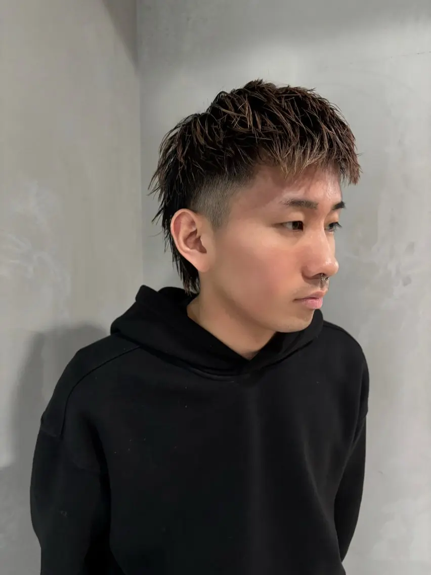 ショート メンズ スパイキーショート マレットヘア ショートヘア カット 💈メンズ特化💈 テッペイのヘアスタイル