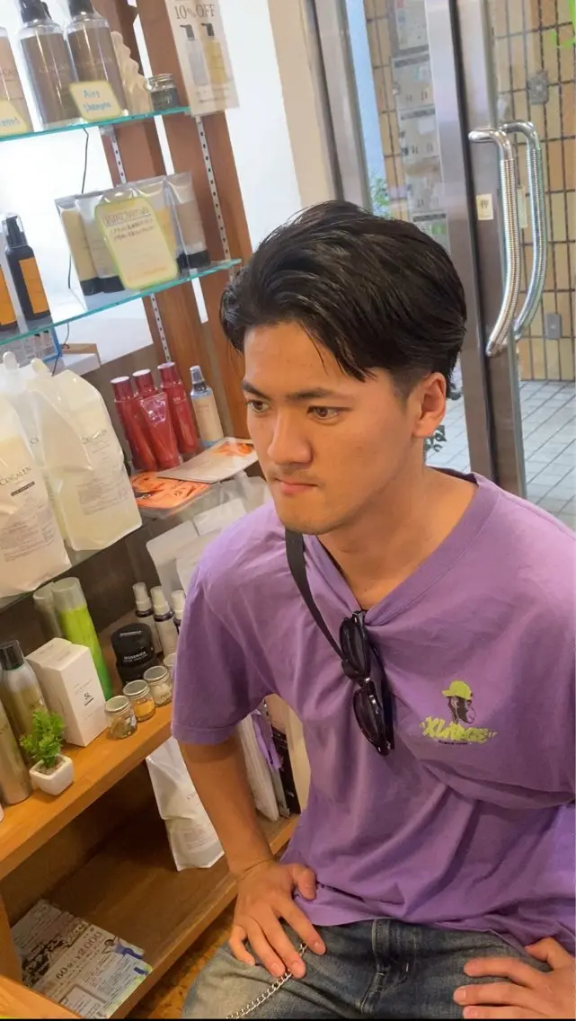ヘアアレンジ メンズ カット 20代〜40代 大塚🌱松原大将のヘアスタイル