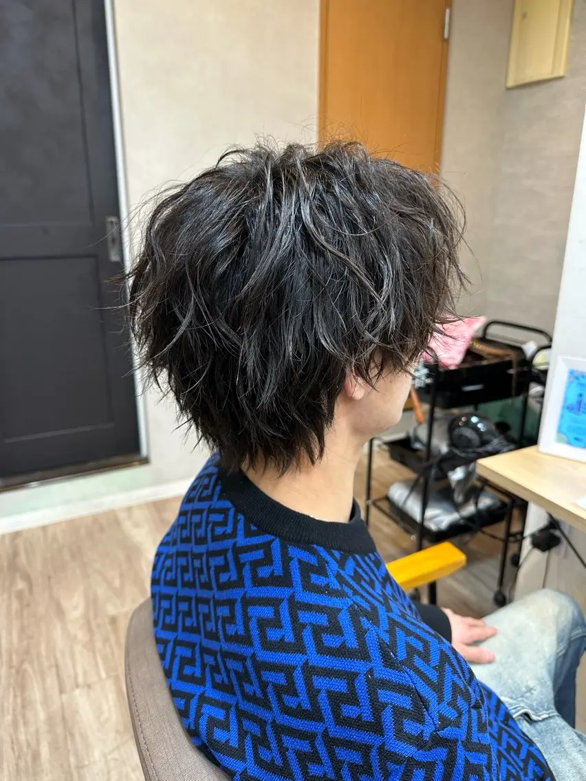 ショート ツイストパーマ カット パーマ トリートメント TELA HAIR 副代表RIKUのヘアスタイル