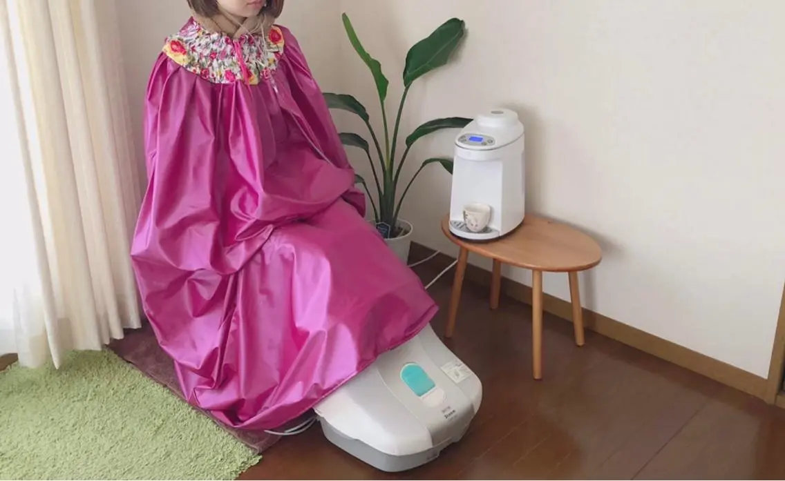 よもぎ蒸し30分3回🌿‬〔1回あたり3,400円❣️〕足湯・ハーブ選び放題つきの写真