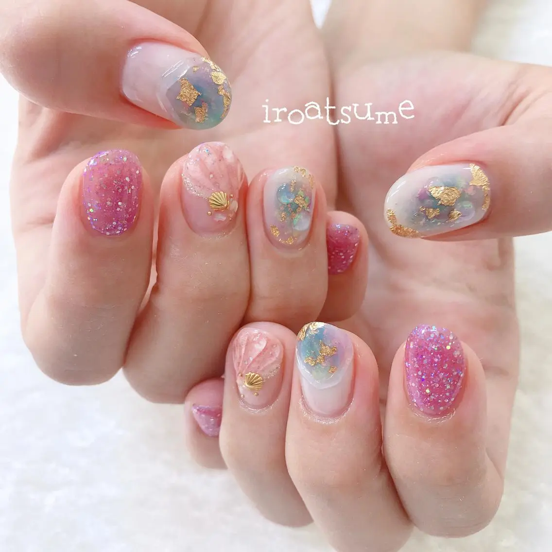 ネイル nail salon iroatsumeのネイルデザイン