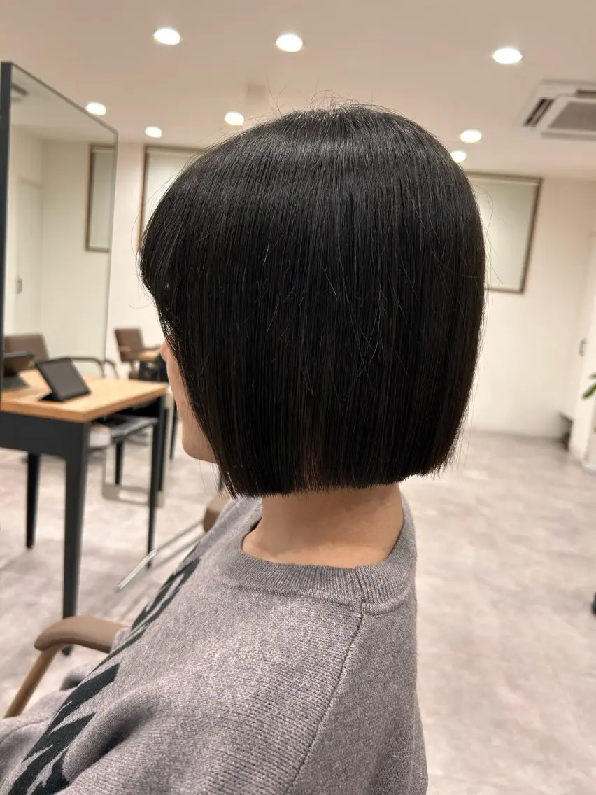 ショート ボブ カット ボブ/暖色カラー 🎧 kei 🎀のヘアスタイル