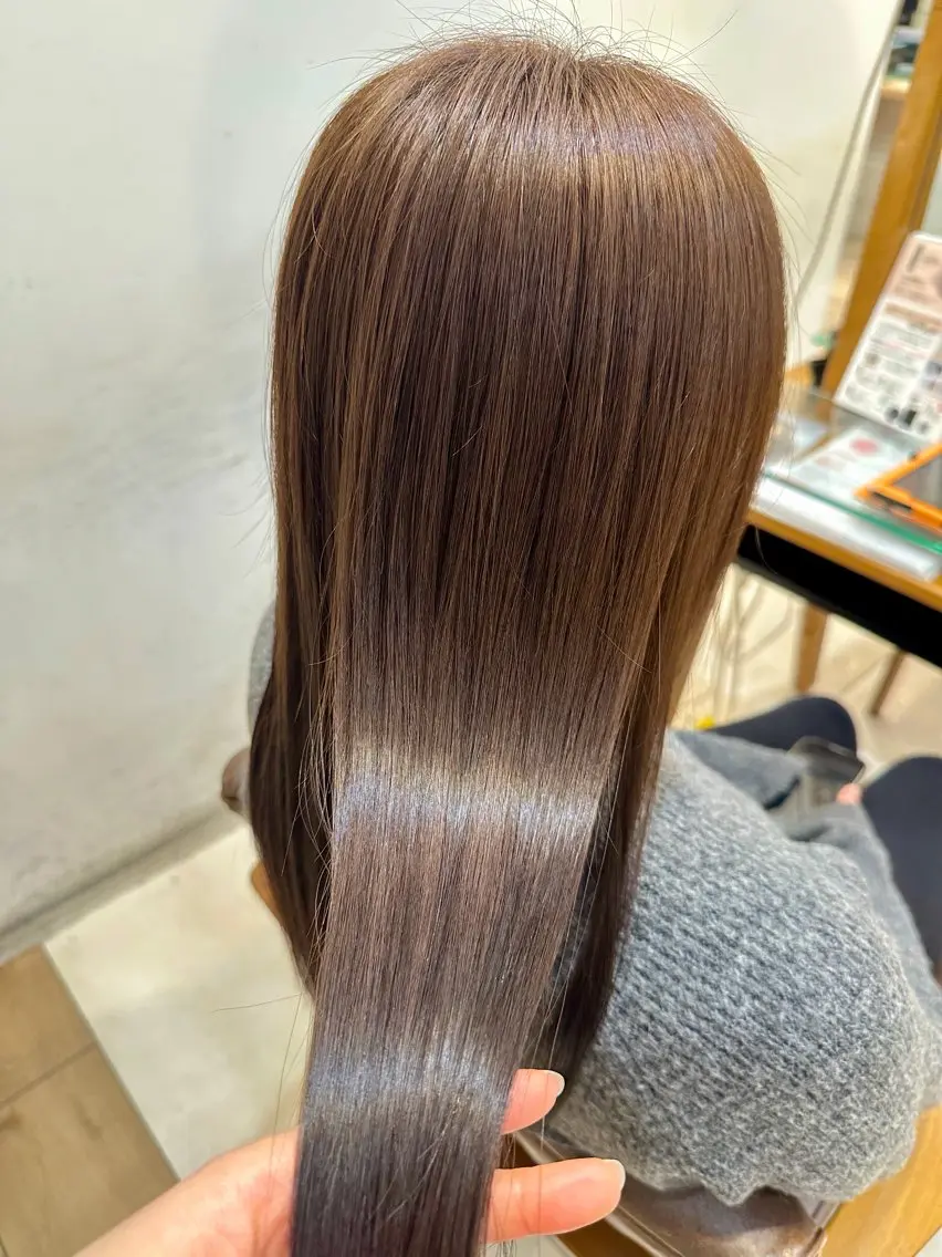【🍀平日15時以降限定🍀】ワンカラー+treatment🥣🩷🩵の写真
