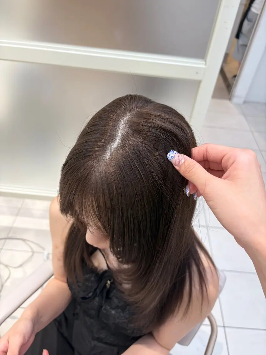 ロング カラー ヘアカラー トリートメント Hina🫧透明感 /上品/モテ🫧のヘアスタイル