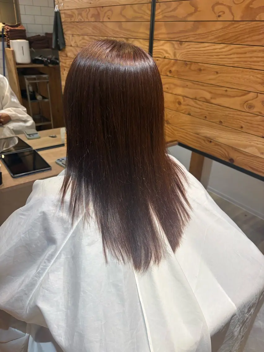 カラー ベージュカラー ヘアカラー エンライズ ハナレ 小林のヘアスタイル