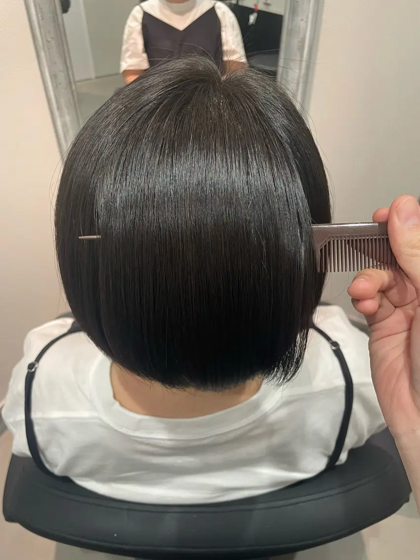 ショート 縮毛矯正 💌ᩚ髪質改善/縮毛 /セイカ🪽ྀིのヘアスタイル