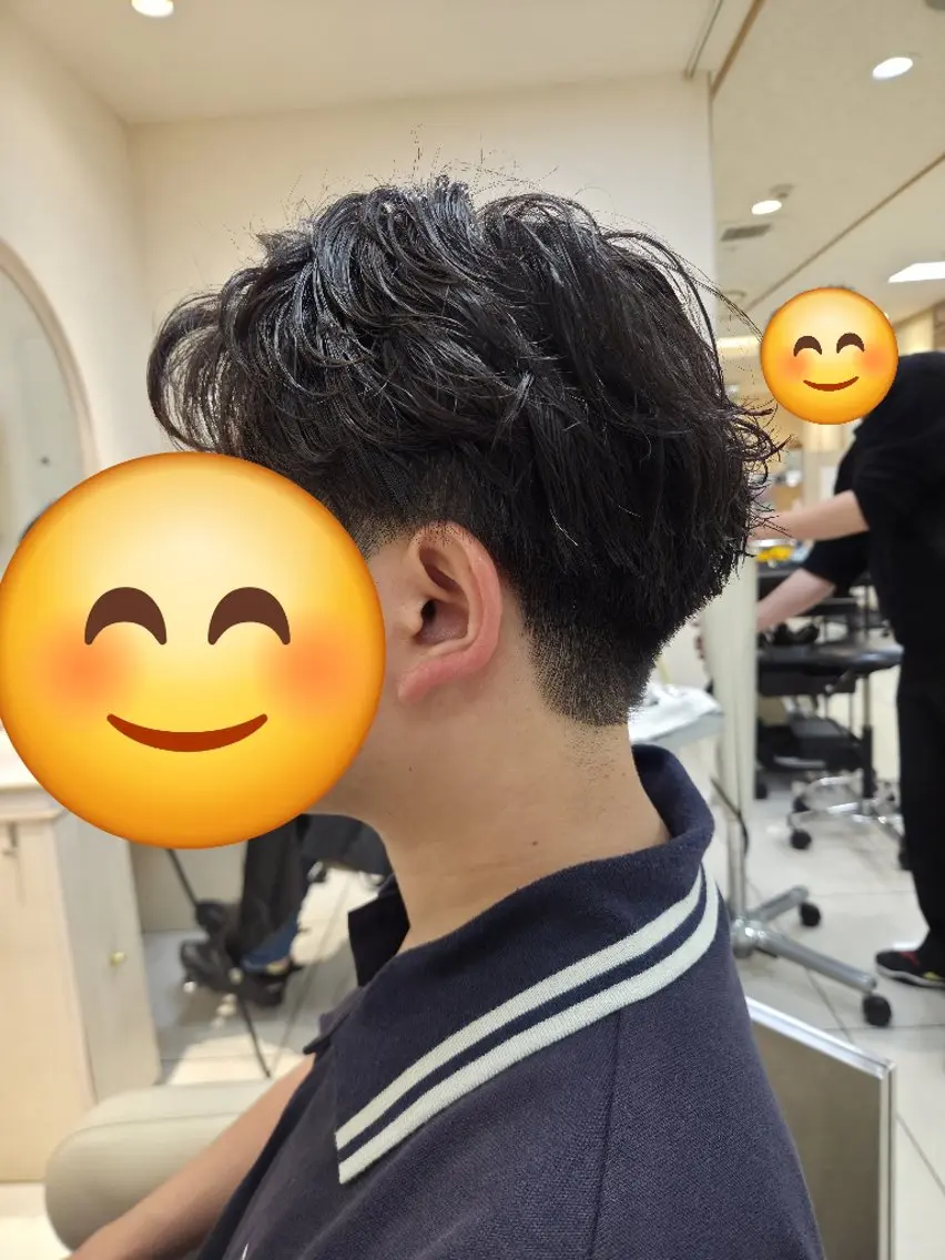 ショート パーマ メンズ カット パーマ メンズパーマ/矯正 /カット/樋口捷🔥のヘアスタイル