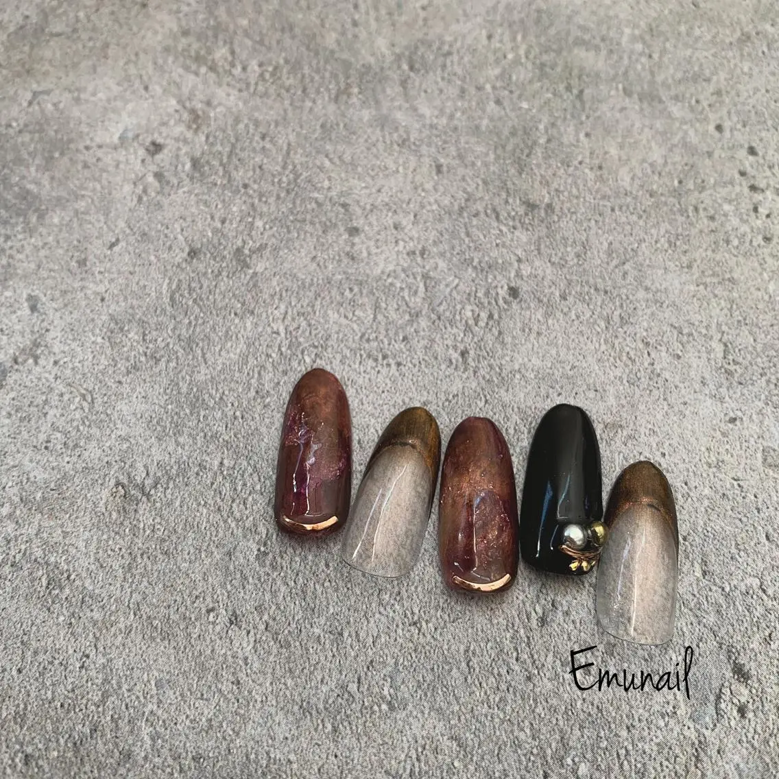 ネイル ハンドネイル Emu Nailのネイルデザイン