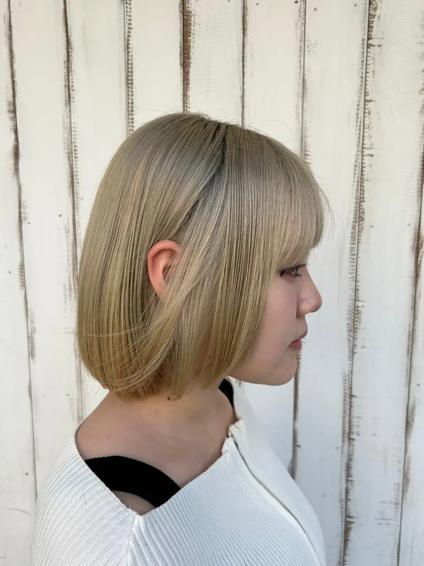 ショート ボブ aine / 練馬江古田のヘアスタイル