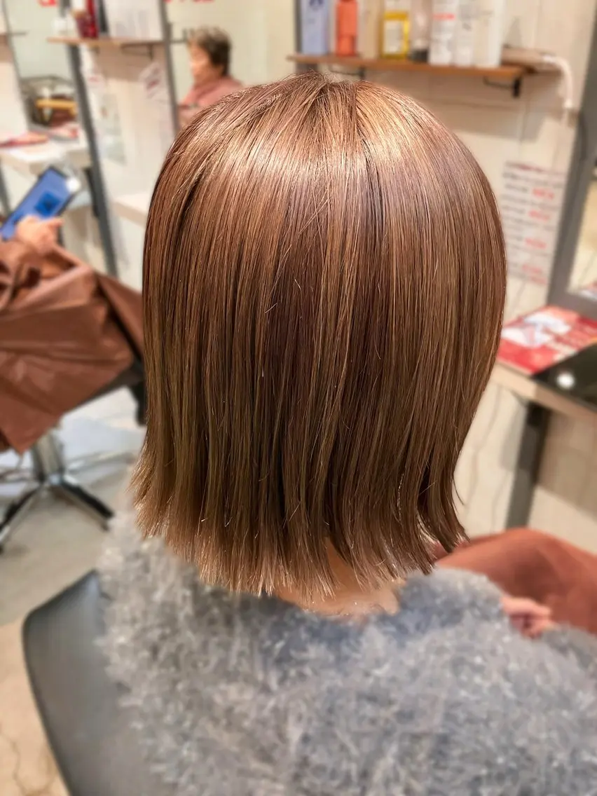 ✨️6月1日(月)限定✨️①名‼️カット➕髪質改善カラー🫧➕うるツヤトリートメント❣️¥15400⇒7700⇒6930の写真