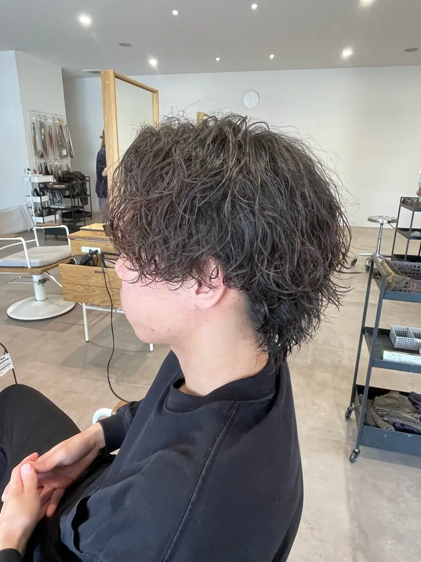 ミディアム 樋口 令惟のヘアスタイル