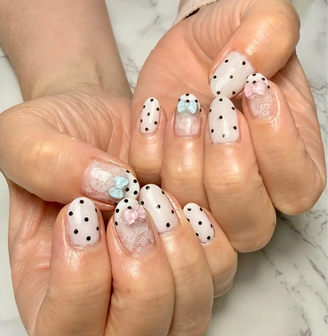 ネイル アートネイル チークネイル フラッシュネイル フラッシュマグ フレンチネイル Mai’s nailのネイルデザイン