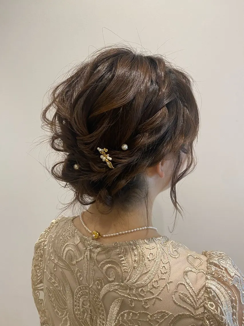 【ミニモ限定✨】ヘアアレンジ✨アップスタイル【西荻窪】の写真