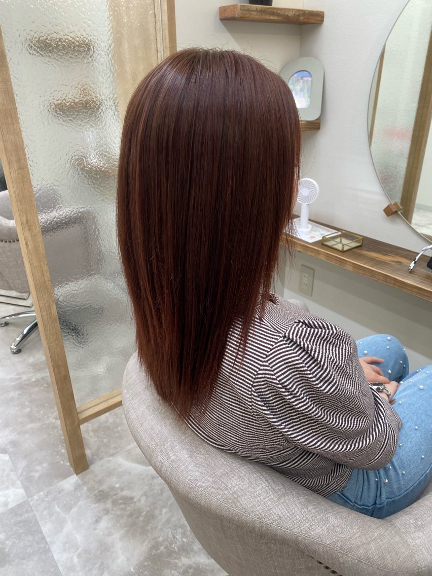ロング カラー ブラウンカラー ラベンダーカラー ピンクカラー ピンクブラウン Saki サキのヘアスタイル