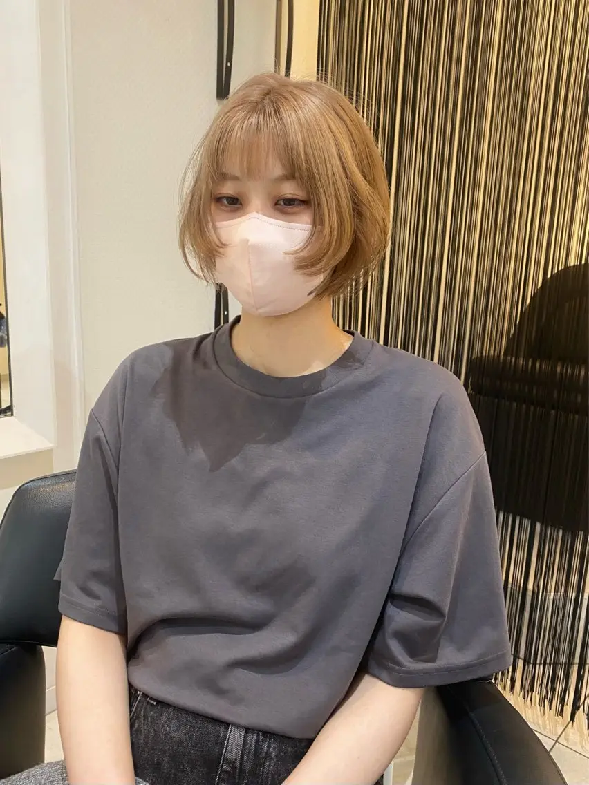 ショート カラー カット ヘアカラー トリートメント mai / linoah˚✧のヘアスタイル
