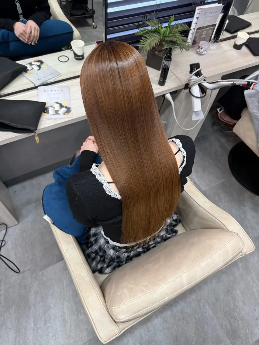 ロング 髪質改善 トリートメント ヘアカラー トリートメント 髪質改善・艶髪 /いつき🕊️のヘアスタイル