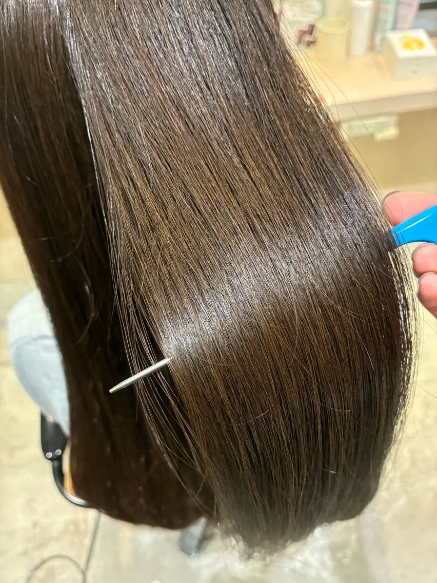 ロング トリートメント カット トリートメント 山室 穂夏のヘアスタイル
