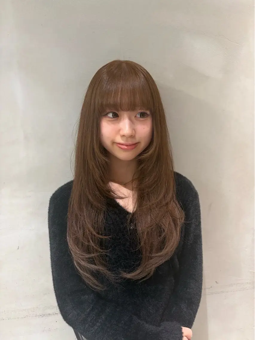 ロング ヘアカラー モデル募集中🌠 rina👒のヘアスタイル