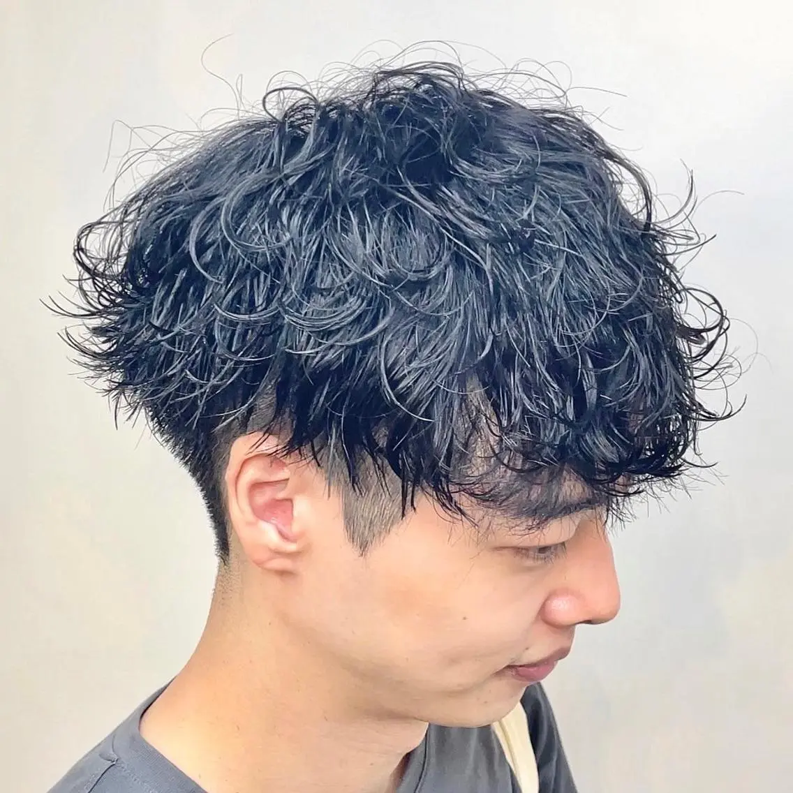 パーマ メンズ メンズパーマ 波巻きパーマ メンズパーマ/新宿/ サイカショウイチのヘアスタイル
