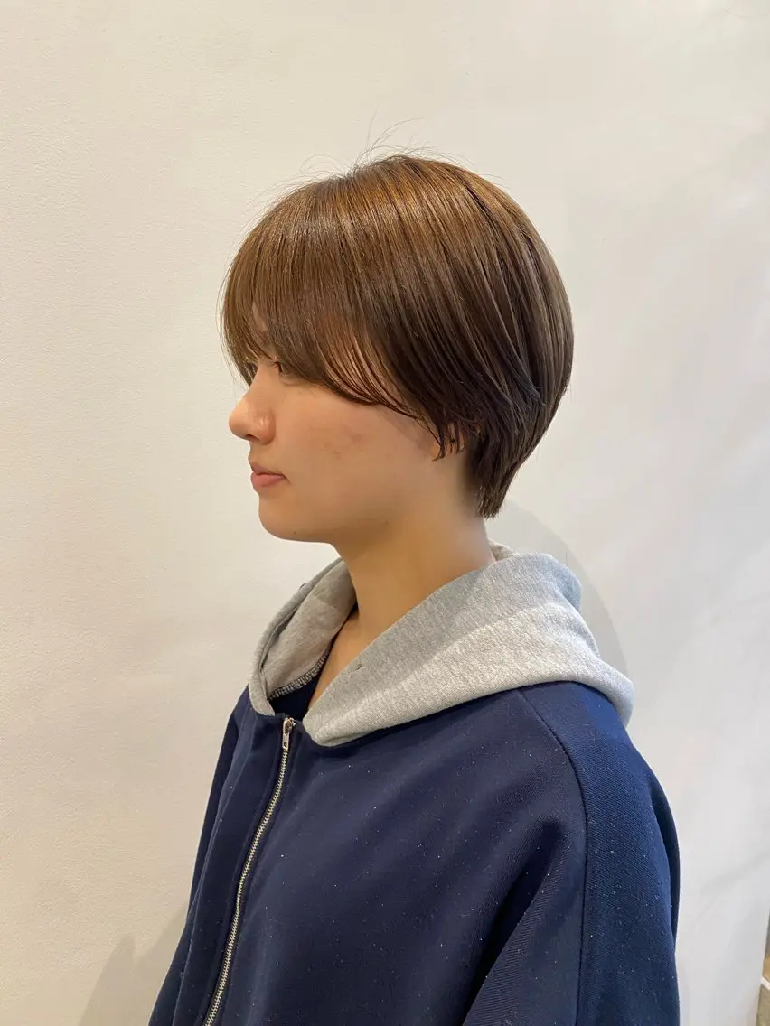 ショート やました もえかのヘアスタイル