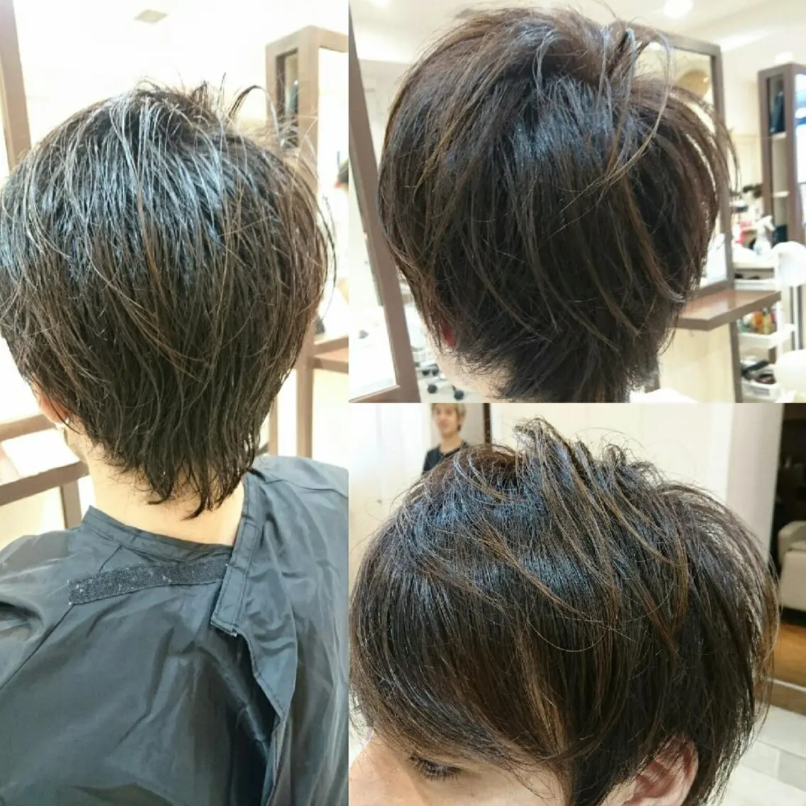メンズ カラー メンズハイライト ハイライトカラー タッセルボブ× 美髪・髪質改善のヘアスタイル