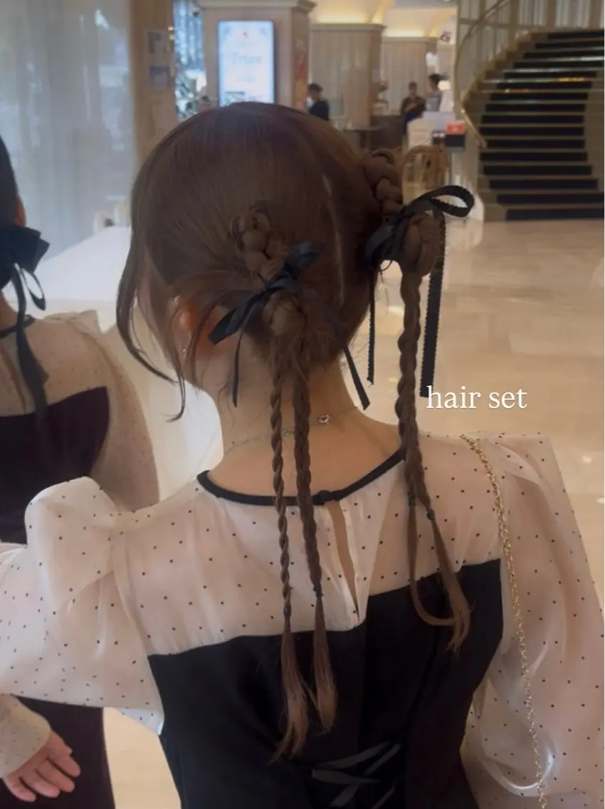 ヘアセット 👱🏻♀️👗の写真