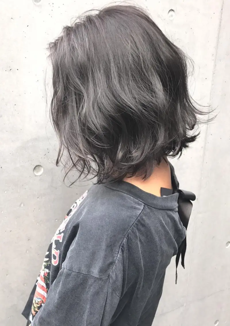 カット✂️+白髪染め【リタッチ】+艶トリートメントの写真