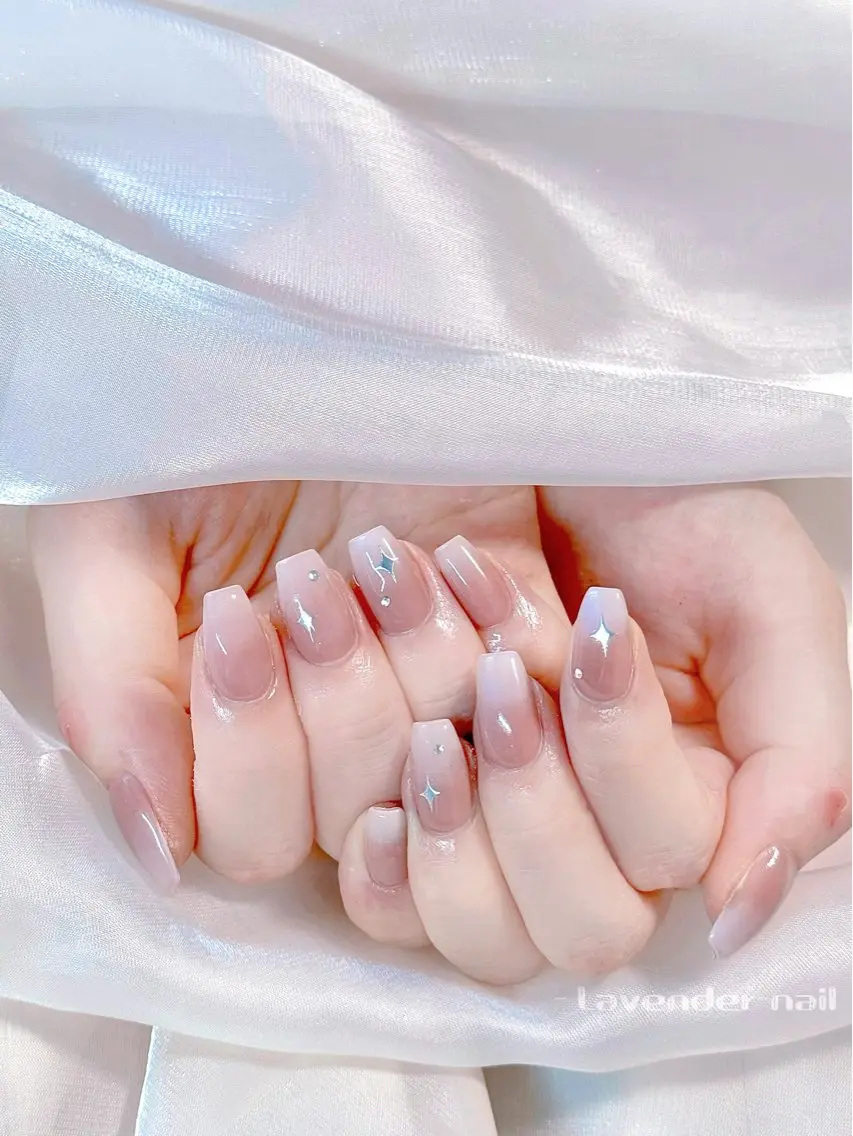 ネイル ハンドネイル Lavender nail·中島公園のネイルデザイン