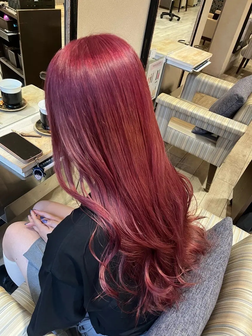 ロング あさだ しゅうたろうのヘアスタイル
