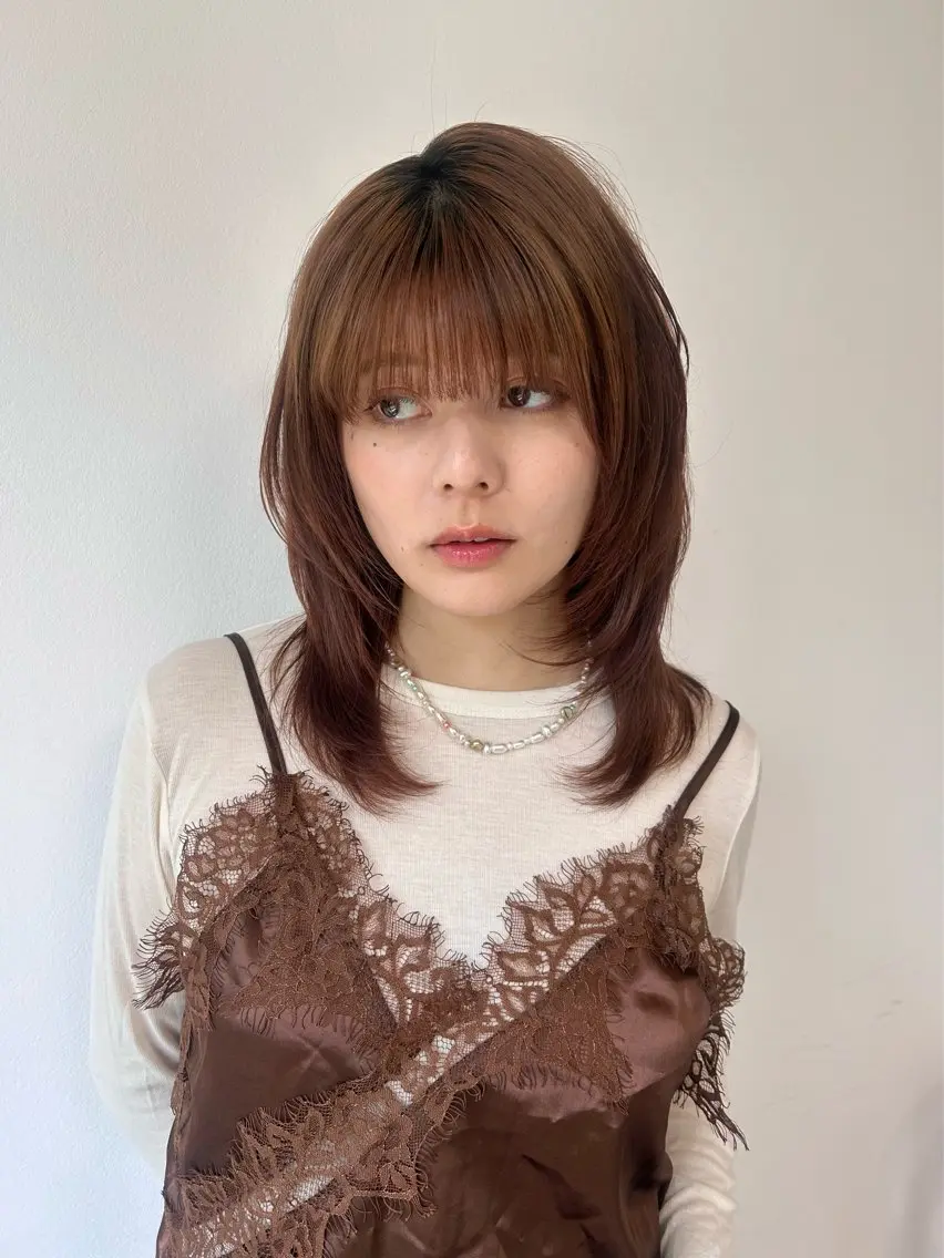 セミロング レイヤーカット カット ヘッドスパ 金山/くびれショート ショートボブAikaのヘアスタイル