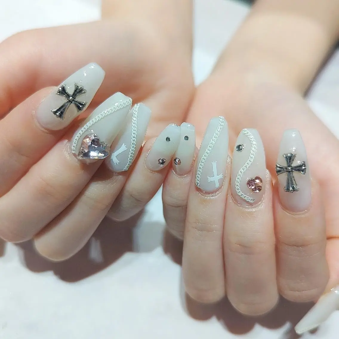 ネイル ハンドネイル あ きのネイルデザイン
