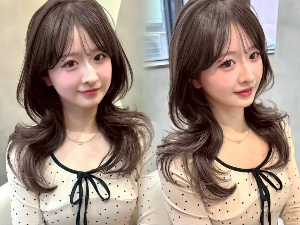セミロング レイヤー/ ダブルカラーセナ🎀のヘアスタイル