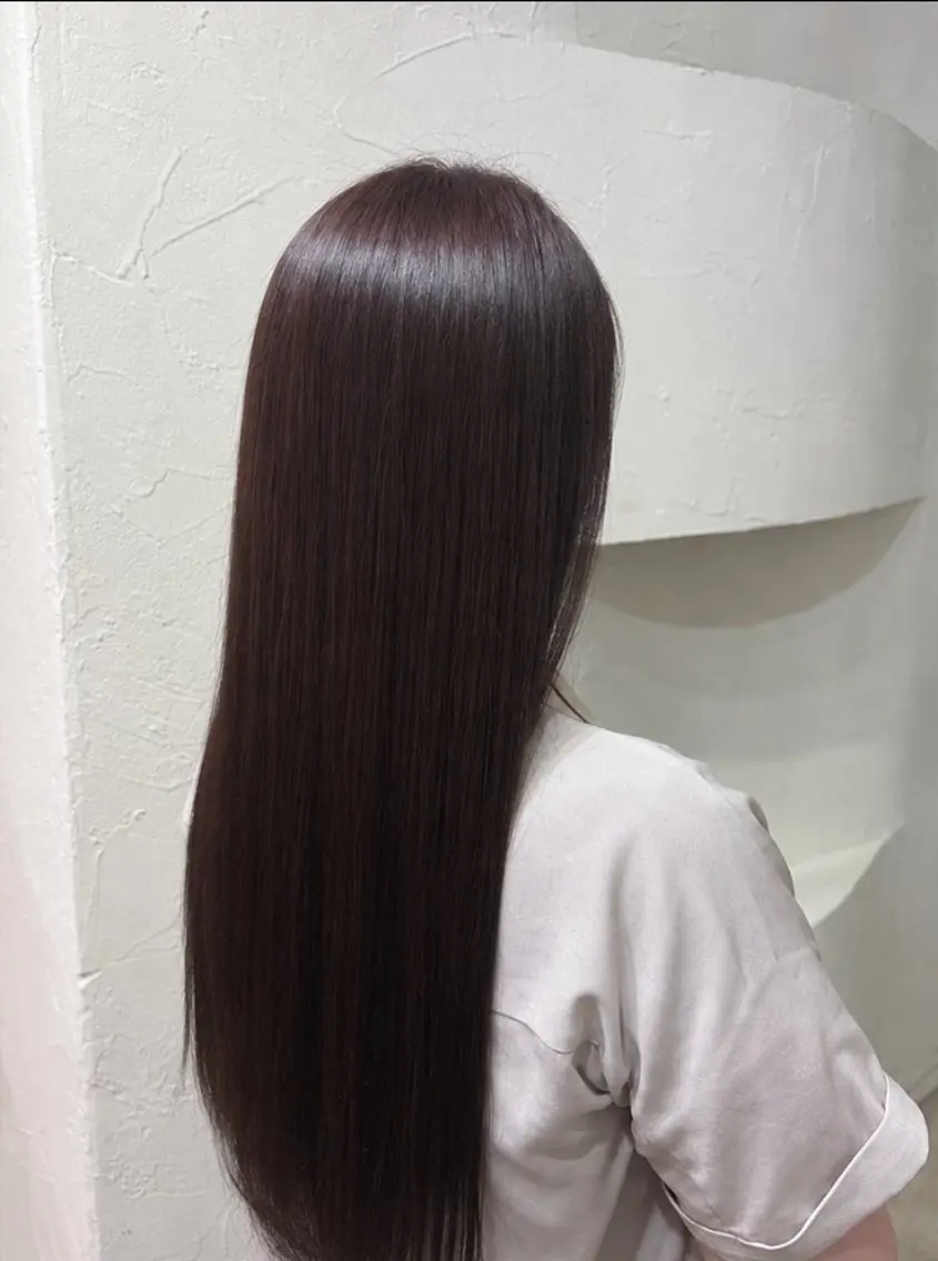 ロング カラー Hikari／暖色／ ブラウンカラー🤍のヘアスタイル