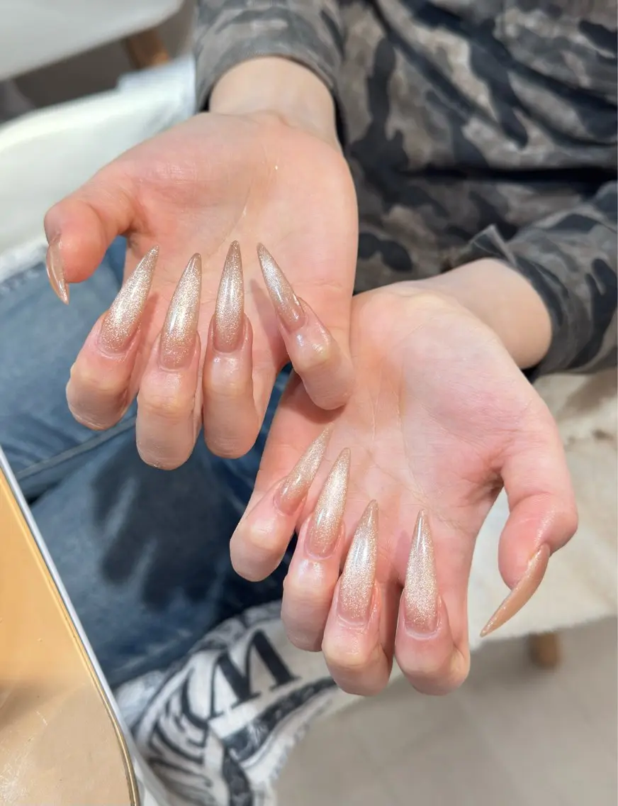 ネイル ハンドネイル ハンドケア 🦋Yumi Nail🦋Momoのネイルデザイン