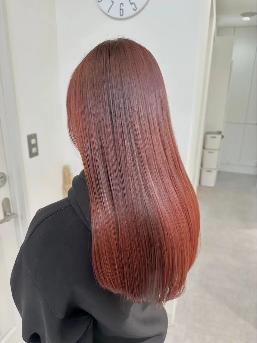 ロング カラー 白澤 流輝のヘアスタイル