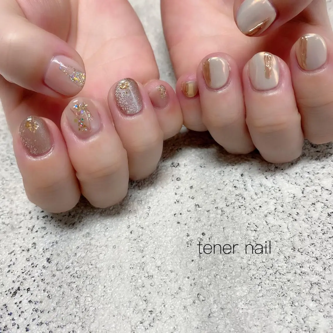 ネイル ニュアンスネイル テネルネイル tener nailのネイルデザイン