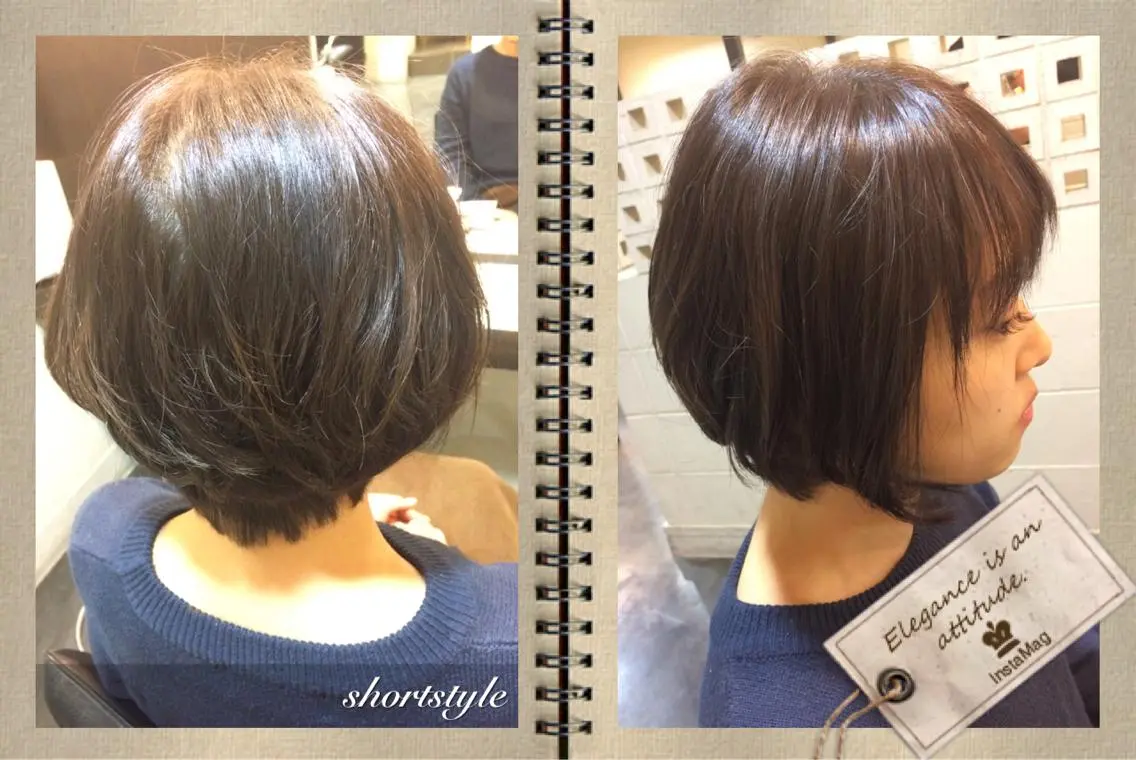 ショート ショートヘア 澤田 彩香のヘアスタイル