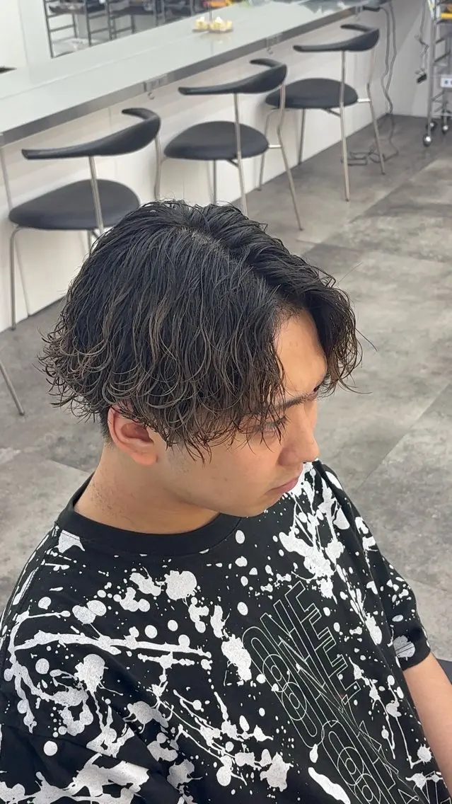 ミディアム パーマ ミディアムパーマ カット パーマ 仙台/fifth/ 佐藤友哉のヘアスタイル