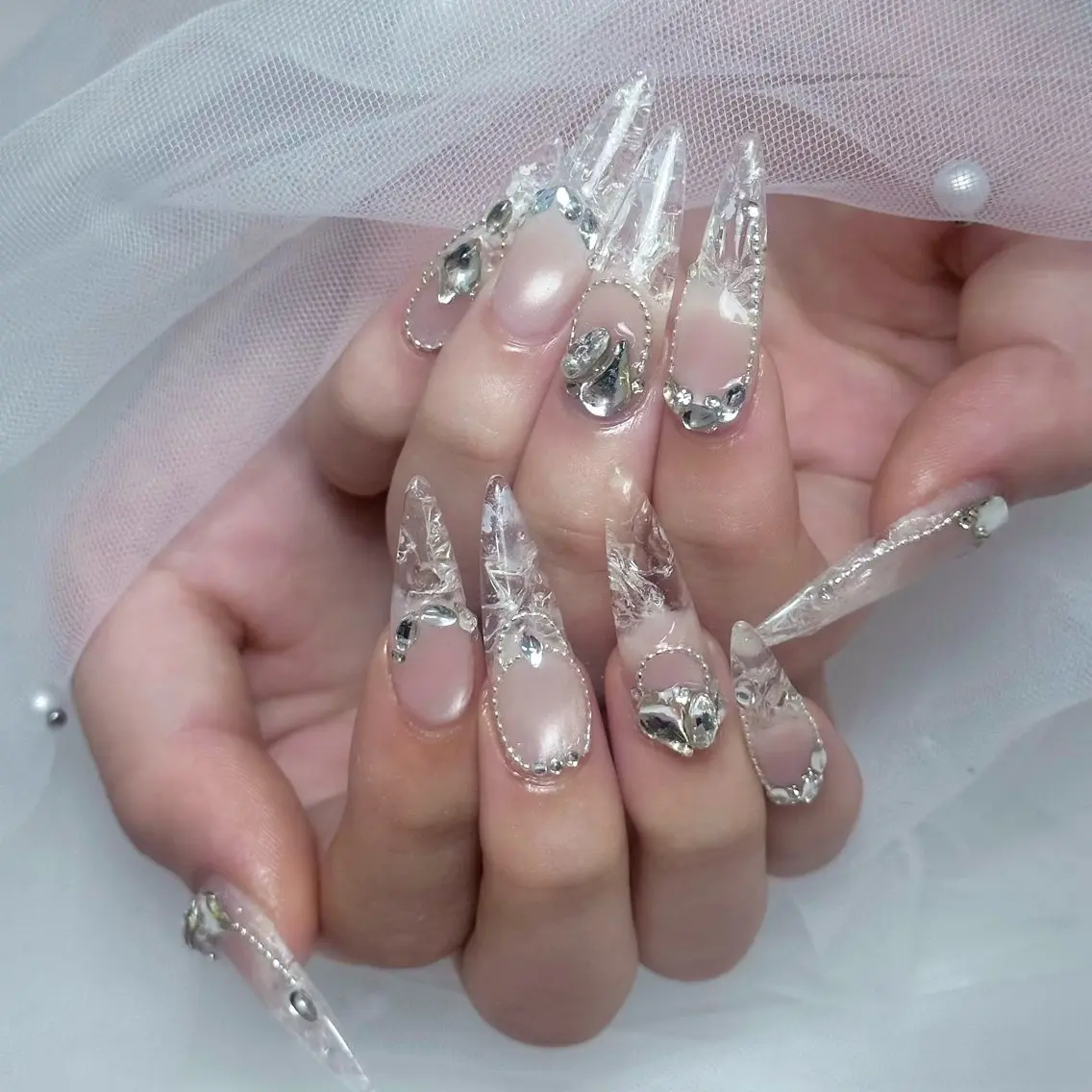 クラッシュ🧊デザイン＋お持ち込みデザイン🎀.⋆(オフあり)の写真