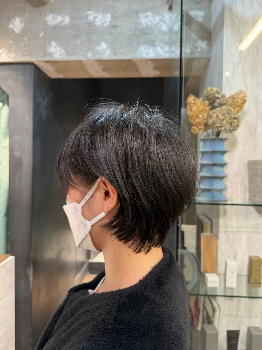 ショート ショートレイヤー レイヤーカット ショートヘア 土戸　空 /似合わせカットのヘアスタイル
