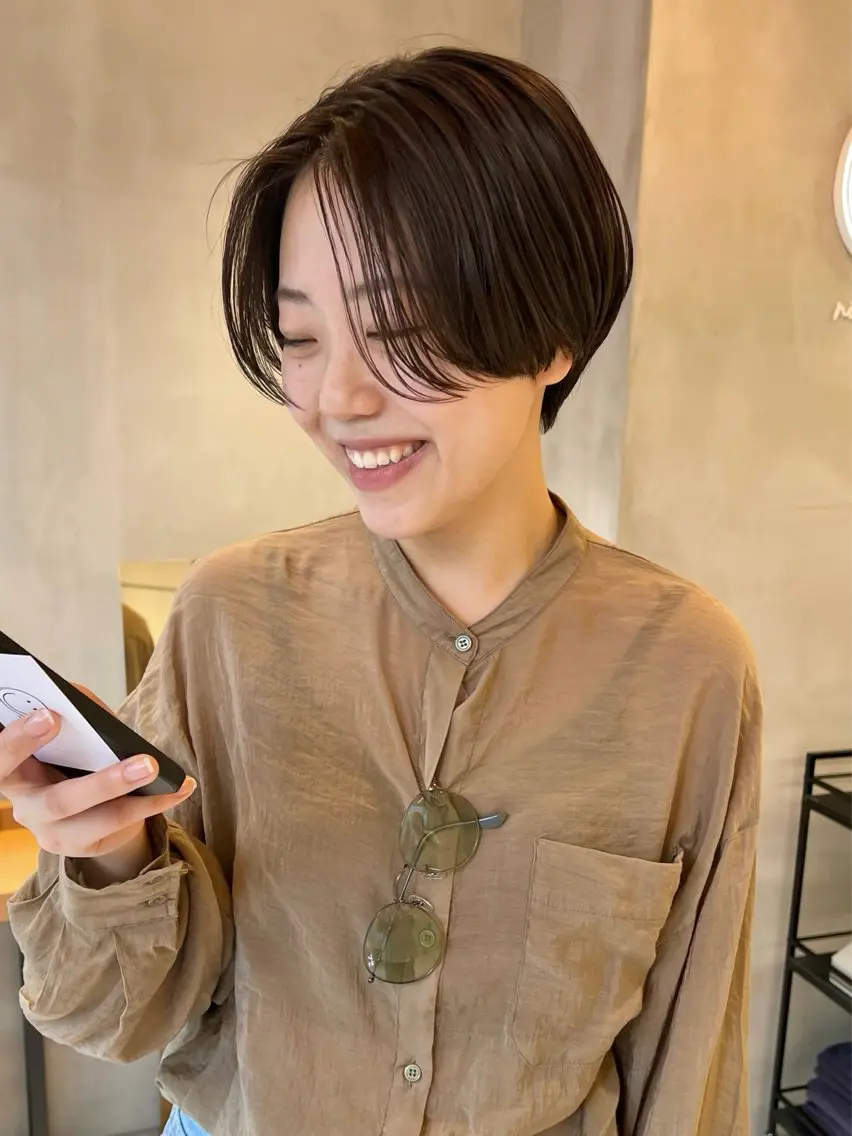 ショート 三浦 れいやのヘアスタイル