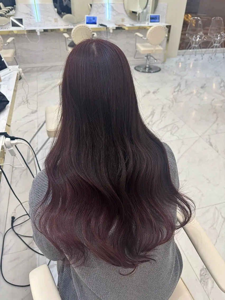 ロング カラー こはな🎀梅田🎀 透明感カラー💖のヘアスタイル