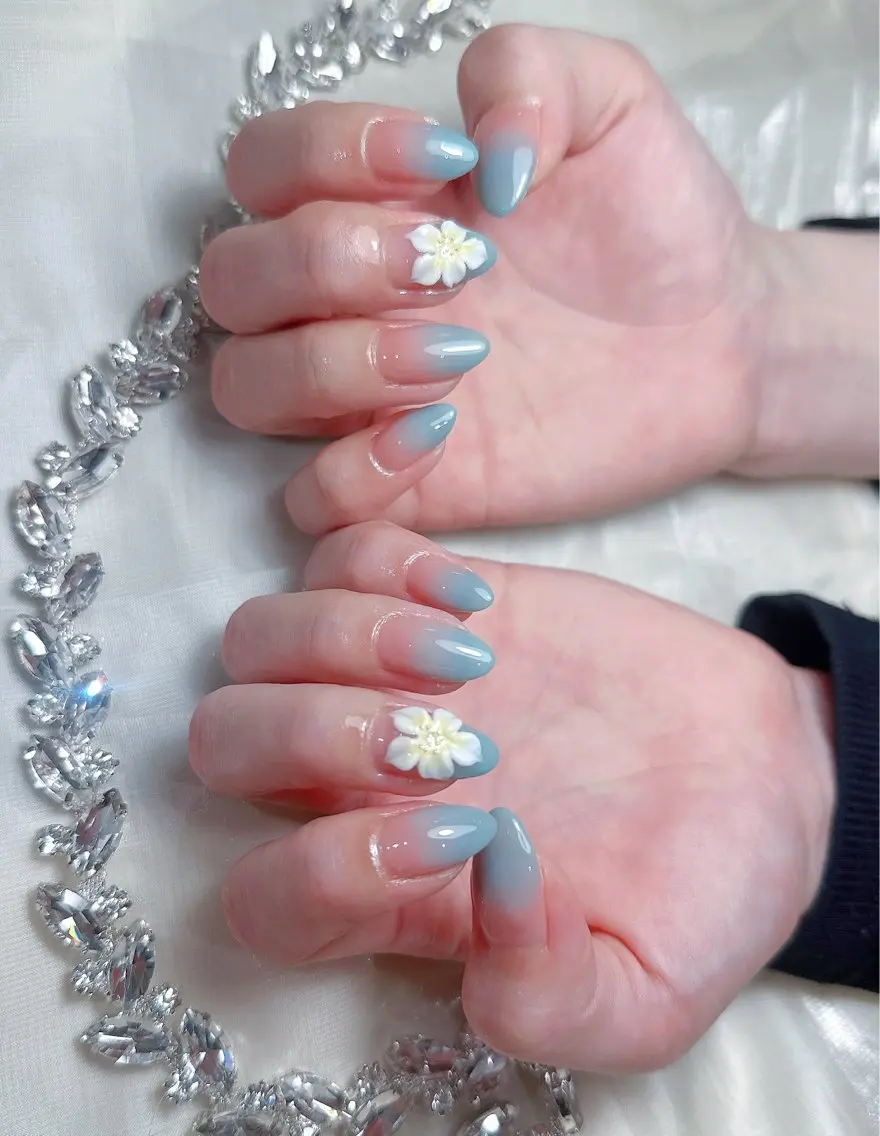 ネイル キラキラネイル マグネットネイル ぷっくりネイル 春ネイル ワンホンネイル ハンドネイル Candy Nailのネイルデザイン