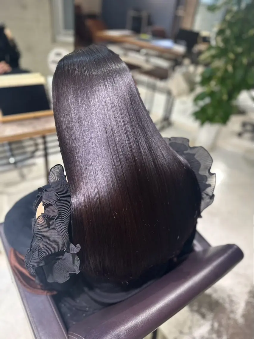 ロング 及川 亜美のヘアスタイル