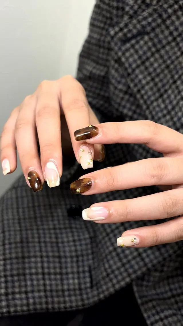 ネイル ハンドネイル THREE nail 長谷川のネイルデザイン