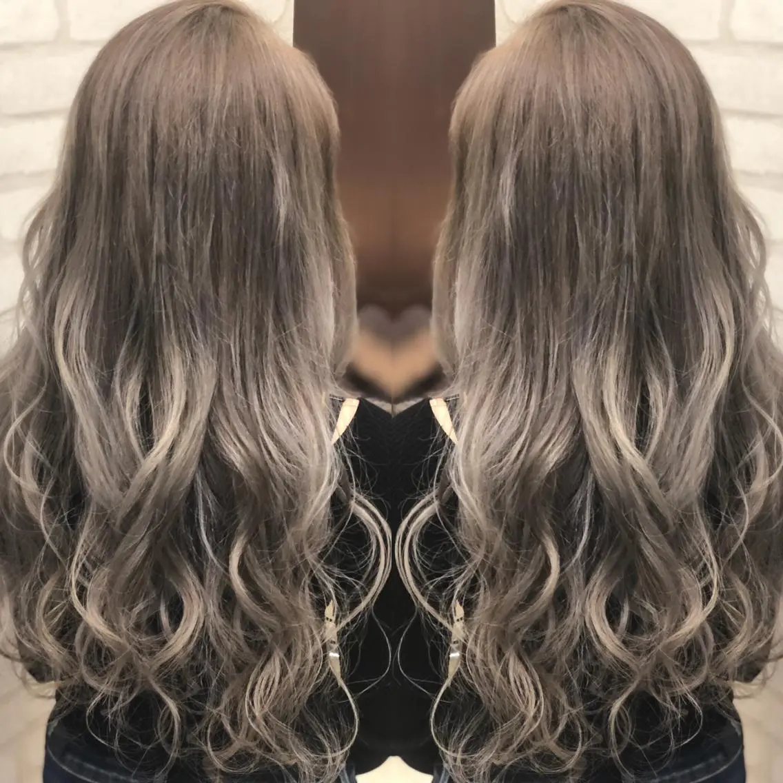 ロング カット ヘアカラー トリートメント BREK 袋井店のヘアスタイル